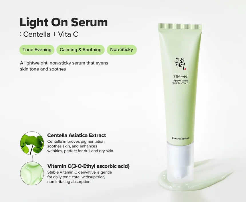 Beauty of Joseon - Light On Serum Centella + Vita C
