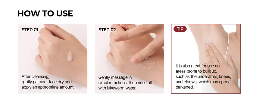 Dr. Melaxin Peel Shot Exfoliant White Rice Ampoule | Brightening & Hydrating Rice-Based Exfoliator (80ml)
