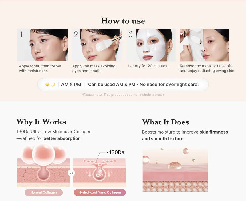 medicube - Collagen Milk Toning Wrapping Mask