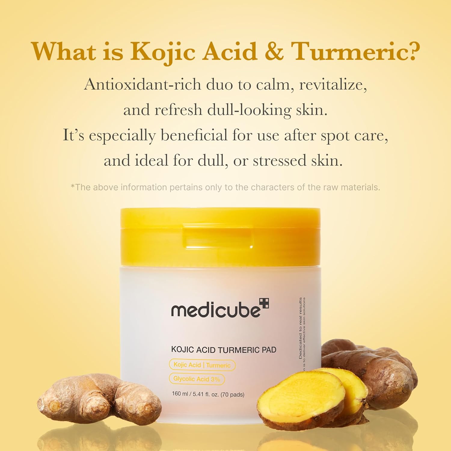 Medicube – Kojic Acid Turmeric Pad