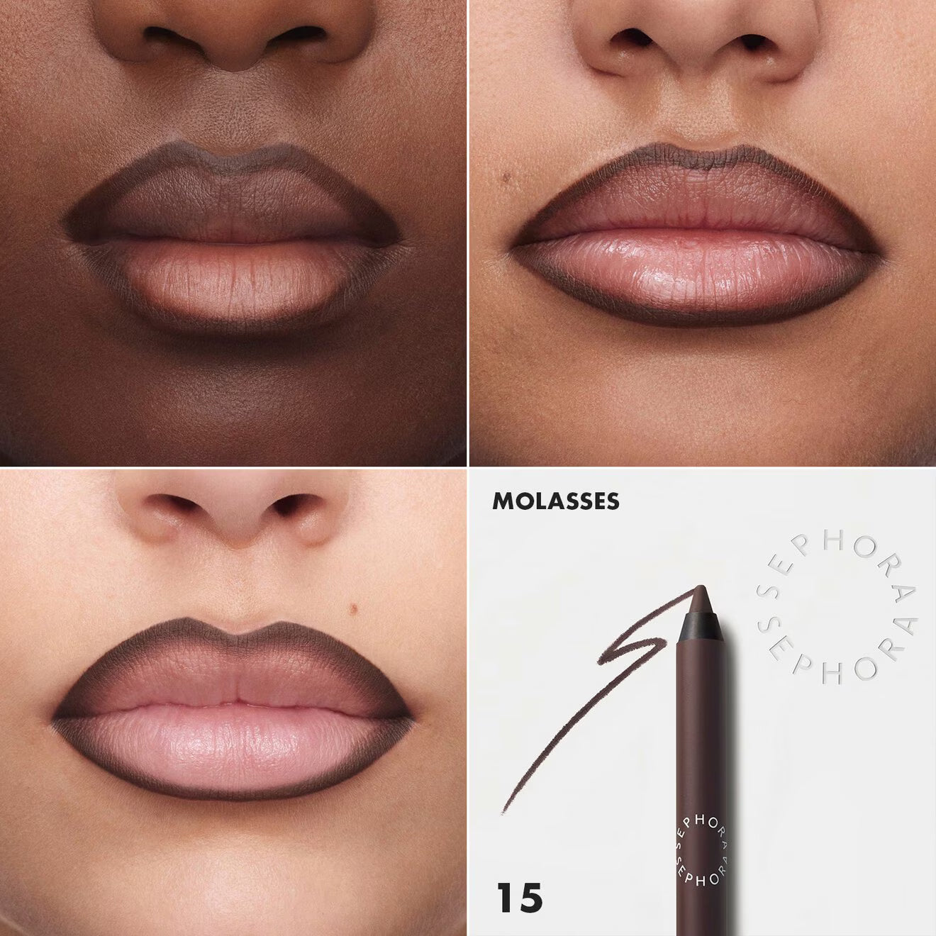 Sephora Best Lip Combo - Deep Nude