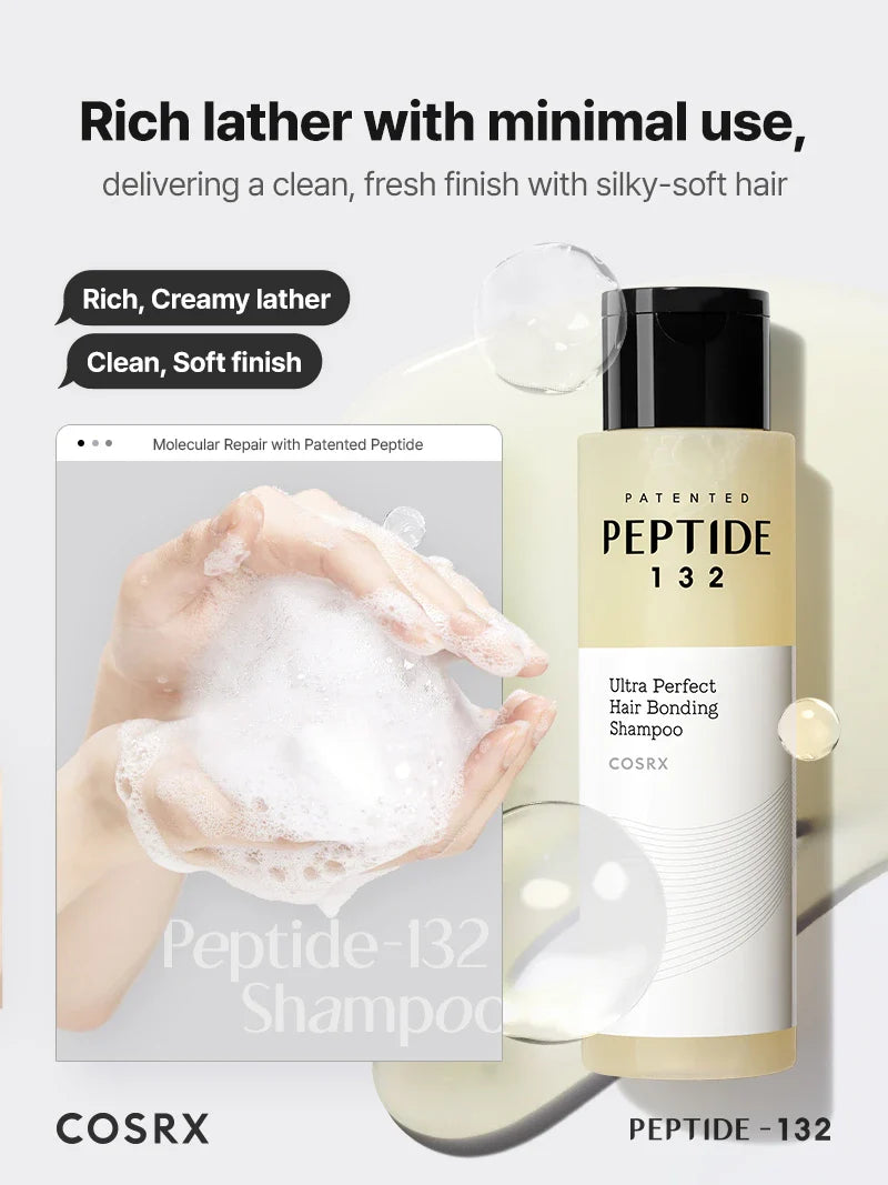 COSRX - Peptide 132 Ultra Perfect Hair Bonding Shampoo