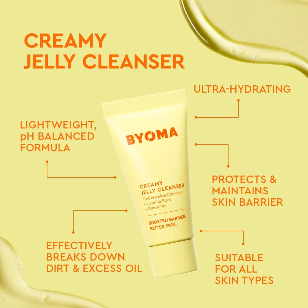 Byoma Creamy Jelly Cleanser Tri-Ceramide Complex | Pink Musee Egypt