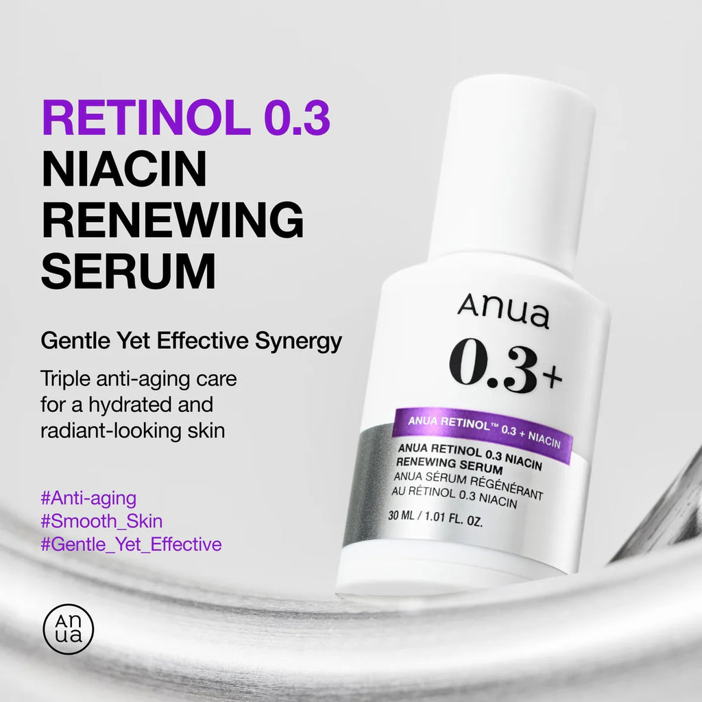 Anua - Nano Retinol 0.3% + Niacin Renewing Serum