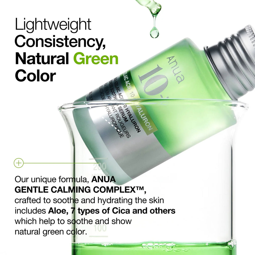 Anua - Azelaic Acid 10 Hyaluron Redness Smoothing Serum 30ml
