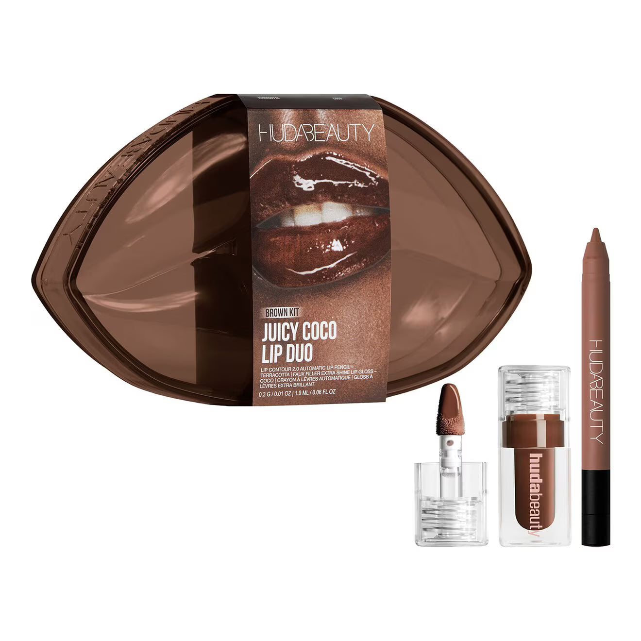 Huda Beauty - Juicy Coco Lip Duo