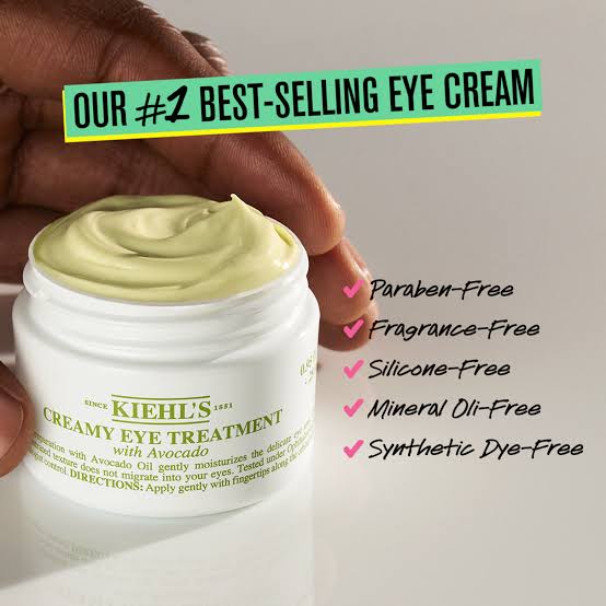 Kiehl's Creamy Eye Treatment with Avocado 7ml | Pink Musee Egypt