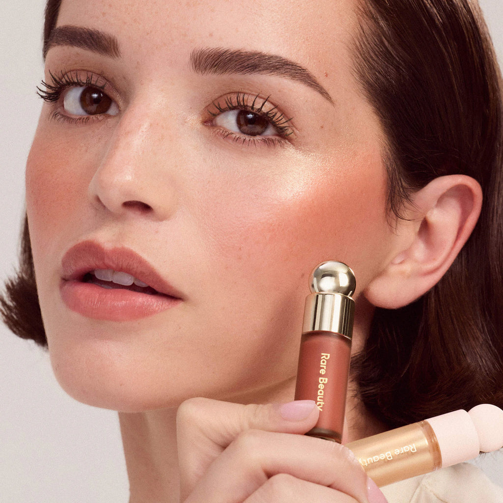 Rare Beauty Warm Radiance Mini Blush & Luminizer Duo