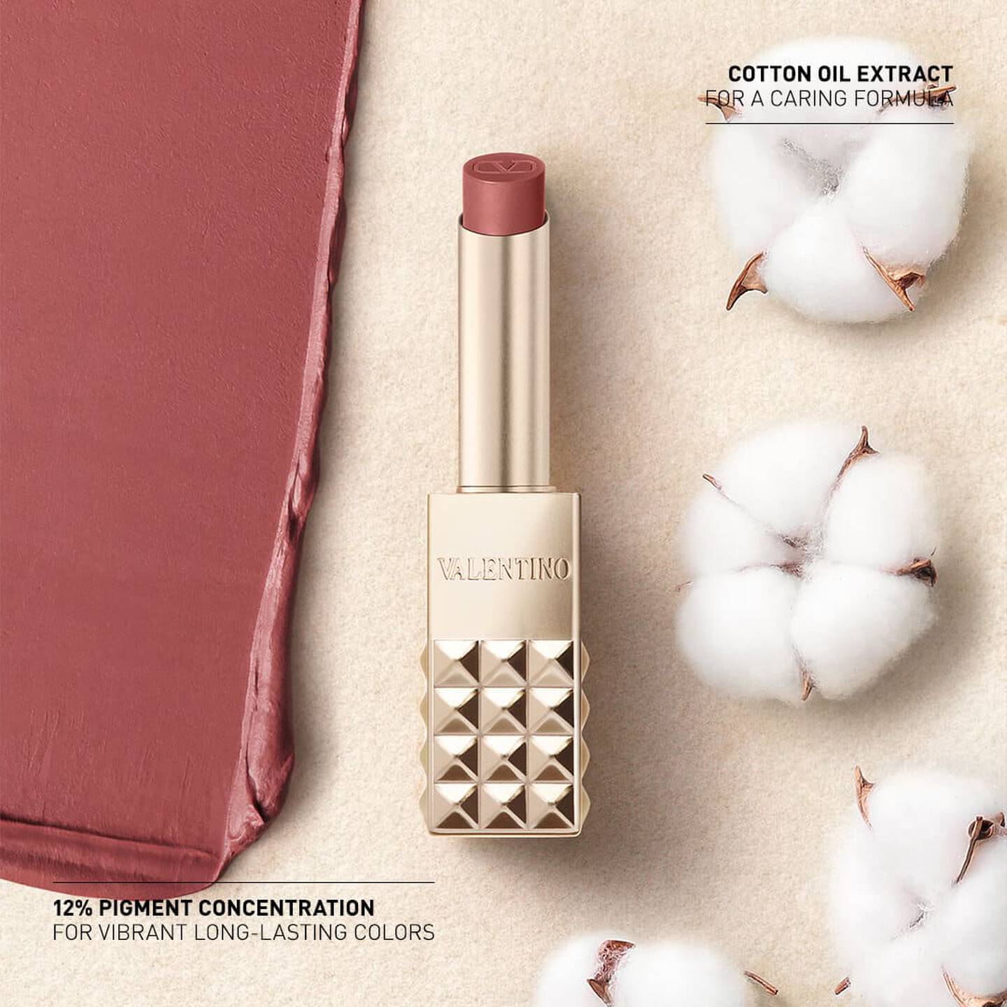 Valentino Spike Ultra Matte Refillable Lipstick